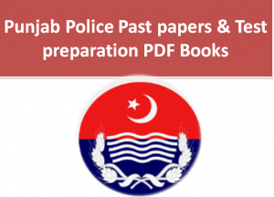 Punjab Police Past papers & Test preparation PDF Books