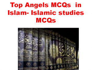 Top Angels MCQs in Islam- Islamic studies MCQs